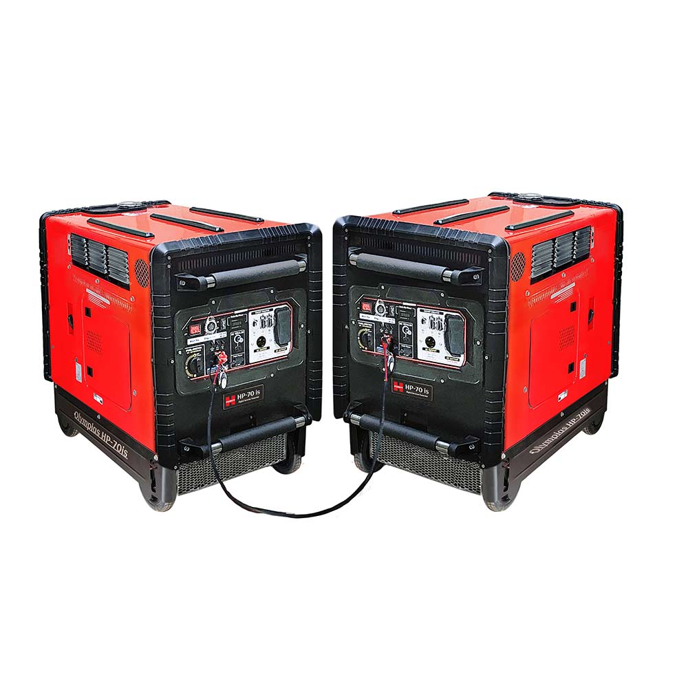 8 KVA Petrol Generator Model Olympias HP-70is, Recoil & Self - Remote Start